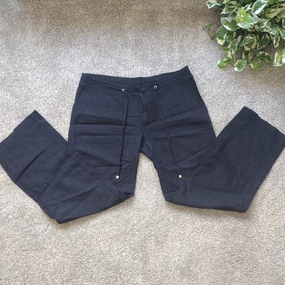 Linen-blend Pants - Picture 2 of 7